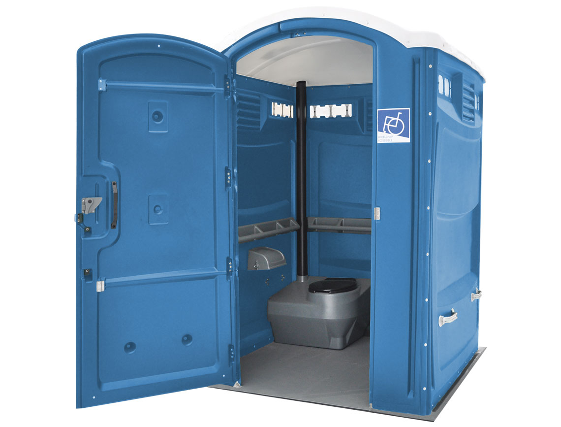 Handicapped/Family Portable Restroom Rays Sanitation Oshkosh, WI Porta Potty Rentals