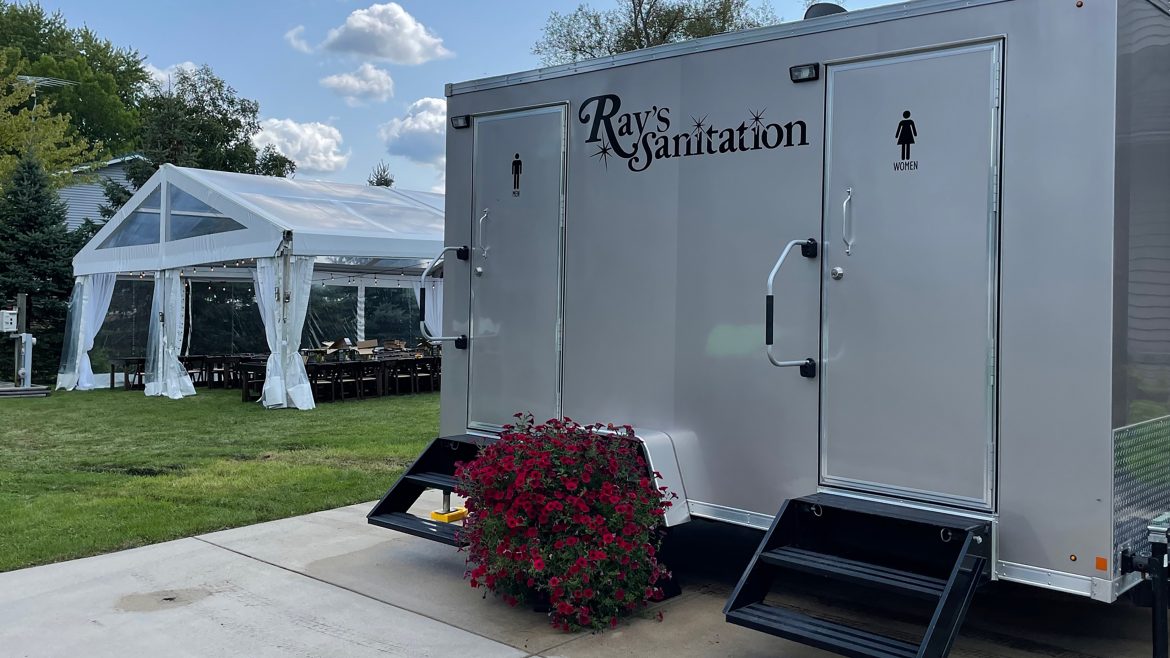 Mobile Restroom Trailers Rays Sanitation Oshkosh, WI Porta Potty